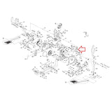 Horizon Fitness EP716 EP283 Elliptical Front Foot Stabilizer Set Semi Assembly 1000423872-hydrafitnessparts