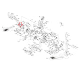 Horizon Fitness EP716 EP283 Elliptical Left Foot Pedal Arm Set 1000454761-hydrafitnessparts