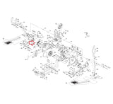 Horizon Fitness EX59-3 - EP716 EX59-3 - EP716 - EP283 Elliptical Crank Outer Cover 1000419661-hydrafitnessparts