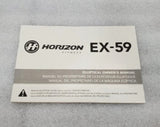 Horizon Fitness EX59-3 - EP716 EX59-3 - EP716 - EP283 Elliptical Owner's User's Manual 1000419665-hydrafitnessparts