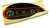 Horizon Fitness EX67 - EP506 Elliptical Cover Label 102508-hydrafitnessparts