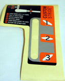 Horizon Fitness EX67 - EP506 Elliptical Left Arm Rest Set Sticker 102827-hydrafitnessparts