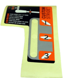 Horizon Fitness EX67 - EP506 Elliptical Left Arm Rest Set Sticker 102827-hydrafitnessparts