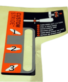 Horizon Fitness EX67 - EP506 Elliptical Right Arm Rest Set Sticker 102826-hydrafitnessparts