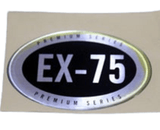 Horizon Fitness EX75 - EP134 Elliptical Decal Side Cover 056668-CX-hydrafitnessparts