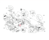 Horizon Fitness EX78 - EP516 Elliptical Rear Stabilizer Frame Set Semi Assembly 1000101671-hydrafitnessparts
