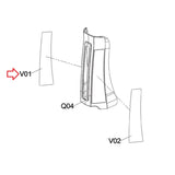 Horizon Fitness Elite E7 - EP585 Elite E9 - EP586 - 2014 Elliptical Adjustable Indication Decal 1000328894-hydrafitnessparts