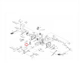 Horizon Fitness Elite E7 - EP585 Elite E9 - EP586 Elliptical Back Cover Set Semi Assembly 1000348016-hydrafitnessparts