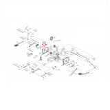 Horizon Fitness Elite E7 - EP585 Elite E9 - EP586 Elliptical Side Cover Round Label 1000328888-hydrafitnessparts