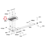 Horizon Fitness Elite E7 - EP585 Elliptical Black Right Foot Pedal 1000306395-hydrafitnessparts