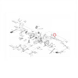 Horizon Fitness Elite E7 - EP585 Elliptical Foot Stabilizer Set Semi Assembly 1000348011-hydrafitnessparts