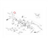 Horizon Fitness Elite E7 - EP585 Elliptical Left Arm Rest Set 1000347991-hydrafitnessparts