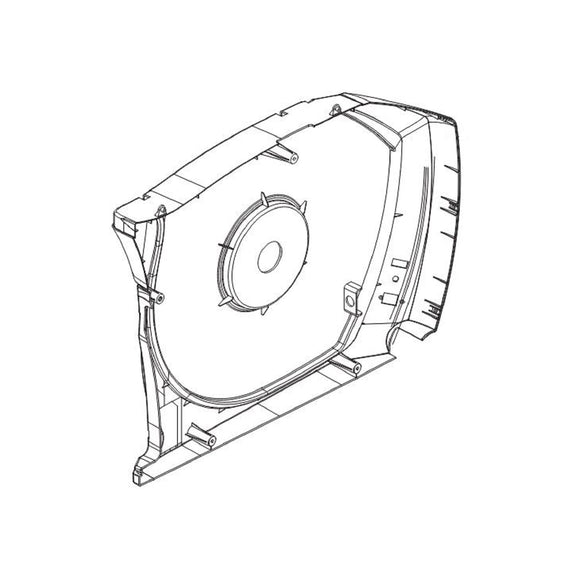 Horizon Fitness Elite E7 - EP585 Elliptical Left Side Cover 1000328869-hydrafitnessparts