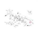 Horizon Fitness Elite E7 - EP585 Elliptical Right Upper Body Leg 1000347999-hydrafitnessparts