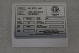 Horizon Fitness Elite E9 - EP586 - 2014 Elliptical Model Label ETL 1000329166-hydrafitnessparts