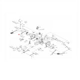 Horizon Fitness Elite E9 Elliptical Left Pedal Arm Set Semi Assembly 1000348031-hydrafitnessparts