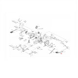 Horizon Fitness Elite E9 Elliptical Right Link Arm Set Semi Assembly 1000348030-hydrafitnessparts