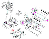 Horizon Fitness Elite Performance Series Treadmill Hex Nut M10X1.5PX6T 020368-Z-hydrafitnessparts