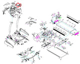 Horizon Fitness Elite Series-3.1T 3.2T Treadmill Console Face plate 001061-AA-hydrafitnessparts