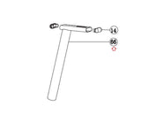 Horizon Fitness Elite U7 - UB Upright Bike Seat Post 1000220748-hydrafitnessparts