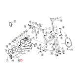 Horizon Fitness FC060 Stationary Bike Chain Guard Cover 1000412758-hydrafitnessparts