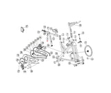 Horizon Fitness FC060 Stationary Bike Seat Post Adjustment Knob Pop Pin 1000413103-hydrafitnessparts