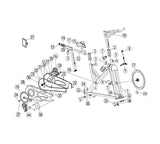 Horizon Fitness FC060 Stationary Bike Self Tapping Screw 1000204262-hydrafitnessparts