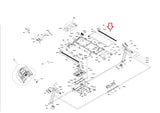 Horizon Fitness T303-2 TM761 TM1004 Treadmill Right Side Rail 1000439119-hydrafitnessparts