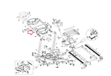 Horizon Fitness T401 Treadmill Console Bottom Cover 101752-hydrafitnessparts