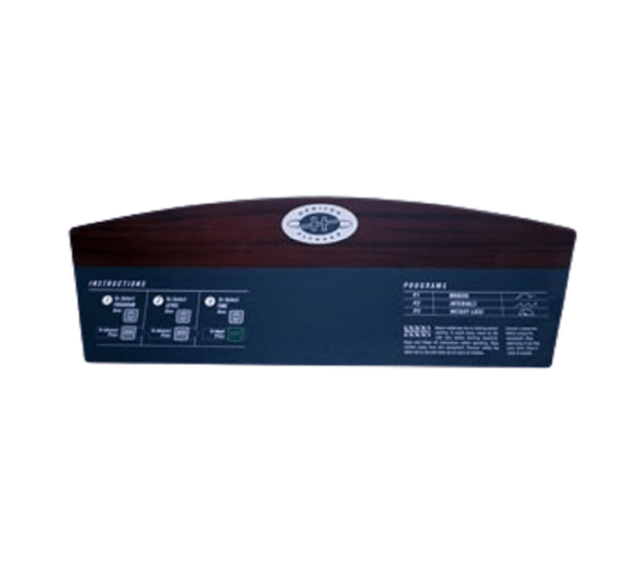 Horizon Fitness T50 Treadmill Decal Console Pop Instruction 1000092427-hydrafitnessparts