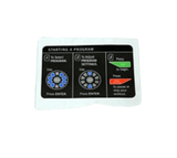 Horizon Fitness T7.6 Treadmill Left Console Decal 1000204820-hydrafitnessparts