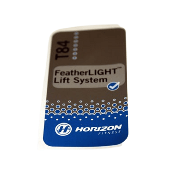 Horizon Fitness T84 Treadmill Left Label End Cap 079342-hydrafitnessparts