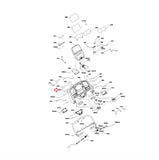 Horizon Fitness TM1020 PTM1020 PTM1020B Treadmill Left 6keys Membrane Keypad 1000458963-hydrafitnessparts