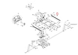 Horizon Fitness TM1020 PTM1020 PTM1020B Treadmill Right Side Rail Screen Print Extrawork 1000461435-hydrafitnessparts