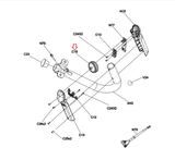 Horizon Fitness TM1021 PTM1021 PTM1021B Treadmill Knob 1000437792-hydrafitnessparts
