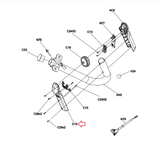 Horizon Fitness TM1021 PTM1021 PTM1021B Treadmill Plastic Back Grip Cover 1000437776-hydrafitnessparts