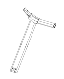 Horizon Fitness TM1021 PTM1021 PTM1021B Treadmill Right Console Mast Set Semi Assembly 1000468283-hydrafitnessparts