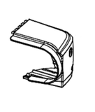 Horizon Fitness TM1021 PTM1021 PTM1021B Treadmill Right Rear Endcap 1000337821-hydrafitnessparts