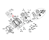 Horizon Fitness TM1021 PTM1021 PTM1021B Treadmill Right Speaker Cover 1000466883-hydrafitnessparts