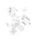 Horizon Fitness TM120 Treadmill Console Overlay 0.25mm 002976-A-hydrafitnessparts