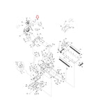 Horizon Fitness TM120 Treadmill Speed & Elevation Membrane 28 Keys 003182-B-hydrafitnessparts