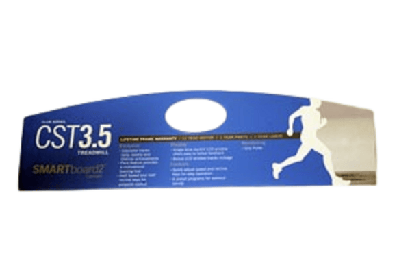 Horizon Fitness TM203 Treadmill Console Pop Decal Cover 049575-AX-hydrafitnessparts