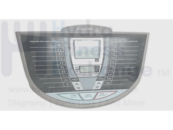 Horizon Fitness TM203 Treadmill Display Console Panel 040485-ACX-hydrafitnessparts