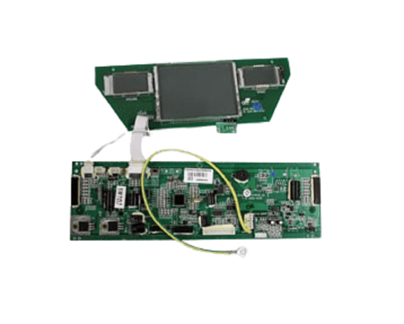 Horizon Fitness TM205 Treadmill Upper Control Board with Soldered Heart Rate Pulse Receiver 040482-BCX-hydrafitnessparts