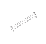 Horizon Fitness TM210 Treadmill Console Crossbar 064703-AA-hydrafitnessparts