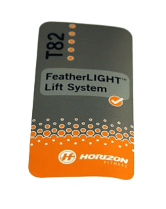 Horizon Fitness TM300 Treadmill Left Endcap Label 079328-hydrafitnessparts