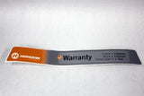 Horizon Fitness TM300 Treadmill Motor Cover Warranty Decal 079327-hydrafitnessparts