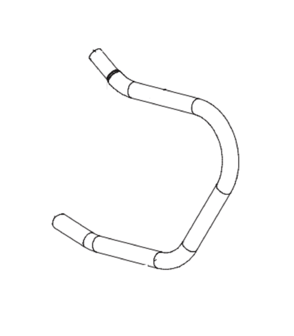 Horizon Fitness TM306F TM306B TM306D TM306C TM306E Treadmill Handlebar Set 082355-hydrafitnessparts