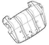 Horizon Fitness TM318 TM308 Treadmill Rear Console Cover 070709-hydrafitnessparts