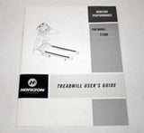 Horizon Fitness TM318 Treadmill Owner's User Manual Assembly 077126-hydrafitnessparts